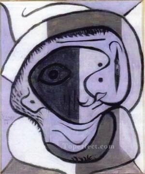  jefe Obras - Cabeza cubista de 1936 Pablo Picasso